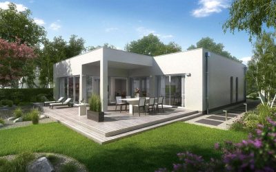 Проекты домов с плоской крышей – простые технологии постройки (одноэтажные, двухэтажные, деревянные, небольшие). Современные тенденции хай-тека и минимализма (175+Фото)