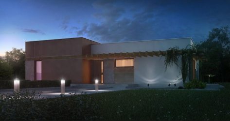 Проекты домов с плоской крышей – простые технологии постройки (одноэтажные, двухэтажные, деревянные, небольшие). Современные тенденции хай-тека и минимализма (175+Фото)