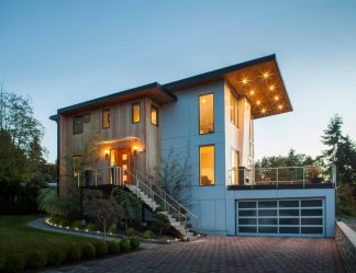 Проекты домов с плоской крышей – простые технологии постройки (одноэтажные, двухэтажные, деревянные, небольшие). Современные тенденции хай-тека и минимализма (175+Фото)