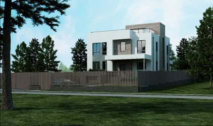 Проекты домов с плоской крышей – простые технологии постройки (одноэтажные, двухэтажные, деревянные, небольшие). Современные тенденции хай-тека и минимализма (175+Фото)