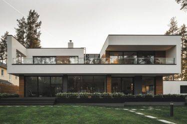 Проекты домов с плоской крышей – простые технологии постройки (одноэтажные, двухэтажные, деревянные, небольшие). Современные тенденции хай-тека и минимализма (175+Фото)