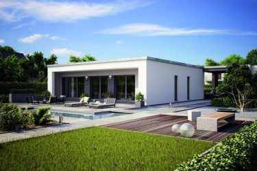 Проекты домов с плоской крышей – простые технологии постройки (одноэтажные, двухэтажные, деревянные, небольшие). Современные тенденции хай-тека и минимализма (175+Фото)