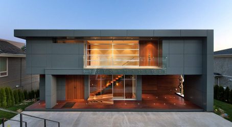 Проекты домов с плоской крышей – простые технологии постройки (одноэтажные, двухэтажные, деревянные, небольшие). Современные тенденции хай-тека и минимализма (175+Фото)