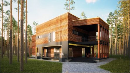 Дом в лесу: какой стиль лучше выбрать? 230+(Фото) душевного уединения и комфорта. А что понравится Вам?