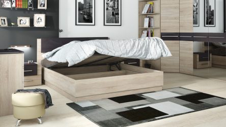 Двуспальная Кровать с подъемным механизмом. Как выбрать? Лучшие Модели для дизайна и удобства