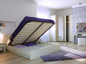 Двуспальная Кровать с подъемным механизмом. Как выбрать? Лучшие Модели для дизайна и удобства