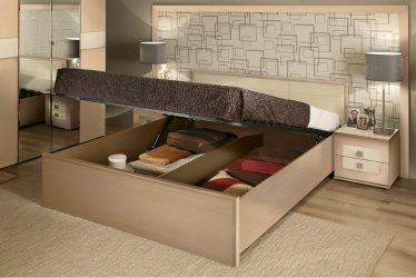 Двуспальная Кровать с подъемным механизмом. Как выбрать? Лучшие Модели для дизайна и удобства