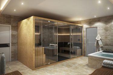 Особенности дизайна ванны с джакузи в интерьере дома и квартиры (120+Фото). Доступная роскошь с пользой для здоровья. Что нужно знать?