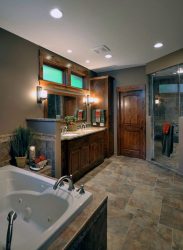 Особенности дизайна ванны с джакузи в интерьере дома и квартиры (120+Фото). Доступная роскошь с пользой для здоровья. Что нужно знать?