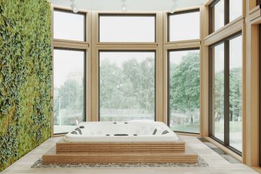 Особенности дизайна ванны с джакузи в интерьере дома и квартиры (120+Фото). Доступная роскошь с пользой для здоровья. Что нужно знать?