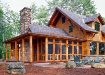 Проекты Финских домов из клееного бруса: Чем хороши и как оформить? (180+ Фото)