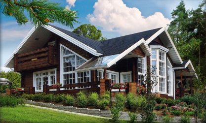 Проекты Финских домов из клееного бруса: Чем хороши и как оформить? (180+ Фото)