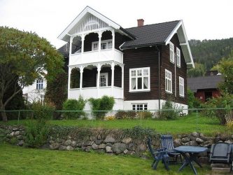 Проекты Финских домов из клееного бруса: Чем хороши и как оформить? (180+ Фото)