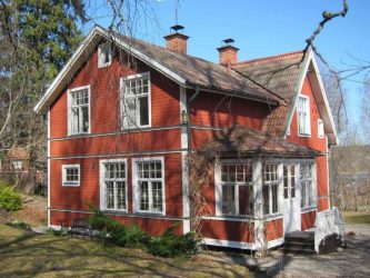 Проекты Финских домов из клееного бруса: Чем хороши и как оформить? (180+ Фото)