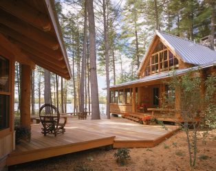 Проекты Финских домов из клееного бруса: Чем хороши и как оформить? (180+ Фото)