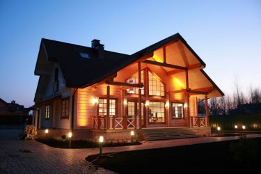 Проекты Финских домов из клееного бруса: Чем хороши и как оформить? (180+ Фото)