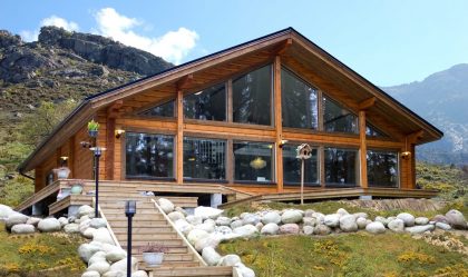 Проекты Финских домов из клееного бруса: Чем хороши и как оформить? (180+ Фото)