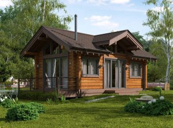 Проекты Финских домов из клееного бруса: Чем хороши и как оформить? (180+ Фото)