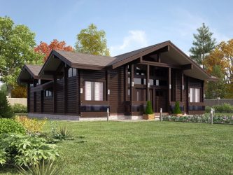 Проекты Финских домов из клееного бруса: Чем хороши и как оформить? (180+ Фото)