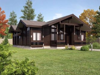 Проекты Финских домов из клееного бруса: Чем хороши и как оформить? (180+ Фото)