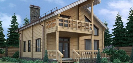 Проекты Финских домов из клееного бруса: Чем хороши и как оформить? (180+ Фото)