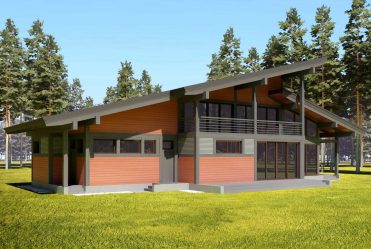 Проекты Финских домов из клееного бруса: Чем хороши и как оформить? (180+ Фото)