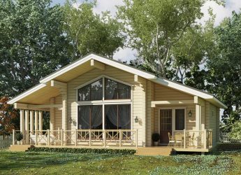 Проекты Финских домов из клееного бруса: Чем хороши и как оформить? (180+ Фото)