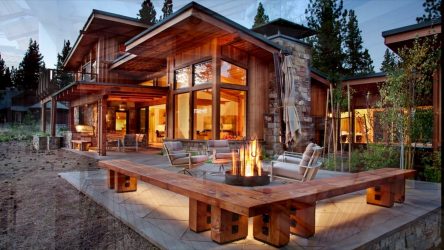 Проекты Финских домов из клееного бруса: Чем хороши и как оформить? (180+ Фото)