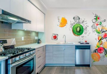 Выбор фотообоев для кухни – Интересное решение для любого дизайна (185+ Фото)