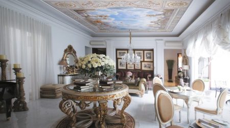 Фреска в Интерьере — Как она выглядит в прихожей, гостиной, кухни и спальни? 150+ Фото Вариантов оригинальных идей