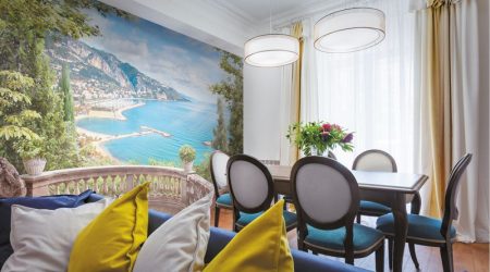 Фреска в Интерьере — Как она выглядит в прихожей, гостиной, кухни и спальни? 150+ Фото Вариантов оригинальных идей