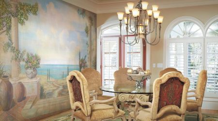 Фреска в Интерьере — Как она выглядит в прихожей, гостиной, кухни и спальни? 150+ Фото Вариантов оригинальных идей