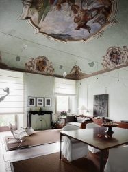 Фреска в Интерьере — Как она выглядит в прихожей, гостиной, кухни и спальни? 150+ Фото Вариантов оригинальных идей