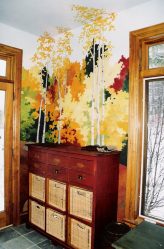 Фреска в Интерьере — Как она выглядит в прихожей, гостиной, кухни и спальни? 150+ Фото Вариантов оригинальных идей