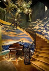 Фреска в Интерьере — Как она выглядит в прихожей, гостиной, кухни и спальни? 150+ Фото Вариантов оригинальных идей