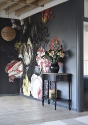 Фреска в Интерьере — Как она выглядит в прихожей, гостиной, кухни и спальни? 150+ Фото Вариантов оригинальных идей