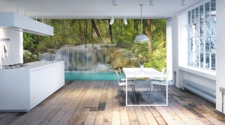 Фреска в Интерьере — Как она выглядит в прихожей, гостиной, кухни и спальни? 150+ Фото Вариантов оригинальных идей