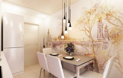 Фреска в Интерьере — Как она выглядит в прихожей, гостиной, кухни и спальни? 150+ Фото Вариантов оригинальных идей