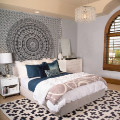 Гобелен в интерьере: Элегантное сочетание со стилями, идеи оформления (100+Фото). Как создать уютный дизайн своими руками? (шторы, покрывала, картины)