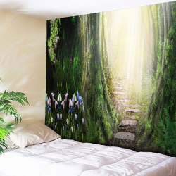 Гобелен в интерьере: Элегантное сочетание со стилями, идеи оформления (100+Фото). Как создать уютный дизайн своими руками? (шторы, покрывала, картины)