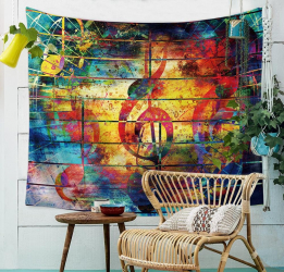 Гобелен в интерьере: Элегантное сочетание со стилями, идеи оформления (100+Фото). Как создать уютный дизайн своими руками? (шторы, покрывала, картины)