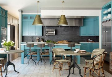 Дизайн кухни в голубых тонах: К какому стилю обратиться? 170+ Фото невероятных интерьерных сочетаний