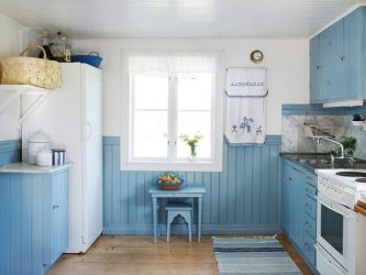 Дизайн кухни в голубых тонах: К какому стилю обратиться? 170+ Фото невероятных интерьерных сочетаний