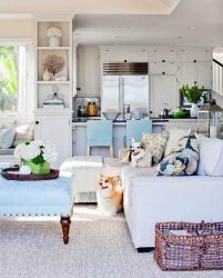 Голубой: Дзен-цвет в интерьере, чтобы достичь безмятежности. 210+ (Фото) Сочетания цветов на кухне, в гостиной, в спальне