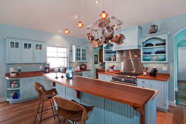 Голубой: Дзен-цвет в интерьере, чтобы достичь безмятежности. 210+ (Фото) Сочетания цветов на кухне, в гостиной, в спальне