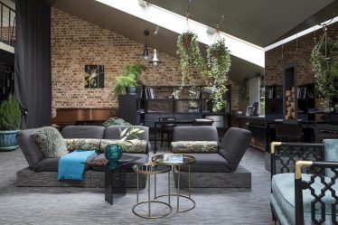 Гостиная в стиле лофт – предпочтение креативной творческой богемы (240+Фото). Эффектный дизайн с минимальной отделкой (мебель, освещение, предметы интерьера)