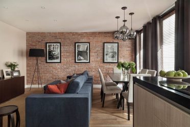 Гостиная в стиле лофт – предпочтение креативной творческой богемы (240+Фото). Эффектный дизайн с минимальной отделкой (мебель, освещение, предметы интерьера)