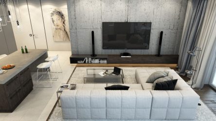 Гостиная в стиле лофт – предпочтение креативной творческой богемы (240+Фото). Эффектный дизайн с минимальной отделкой (мебель, освещение, предметы интерьера)