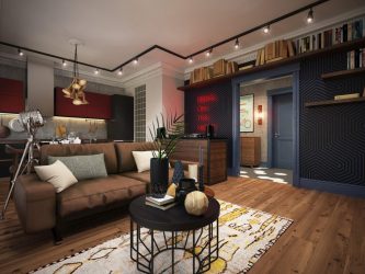 Гостиная в стиле лофт – предпочтение креативной творческой богемы (240+Фото). Эффектный дизайн с минимальной отделкой (мебель, освещение, предметы интерьера)