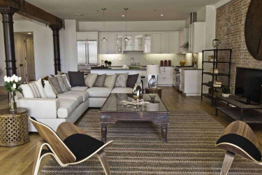 Гостиная в стиле лофт – предпочтение креативной творческой богемы (240+Фото). Эффектный дизайн с минимальной отделкой (мебель, освещение, предметы интерьера)